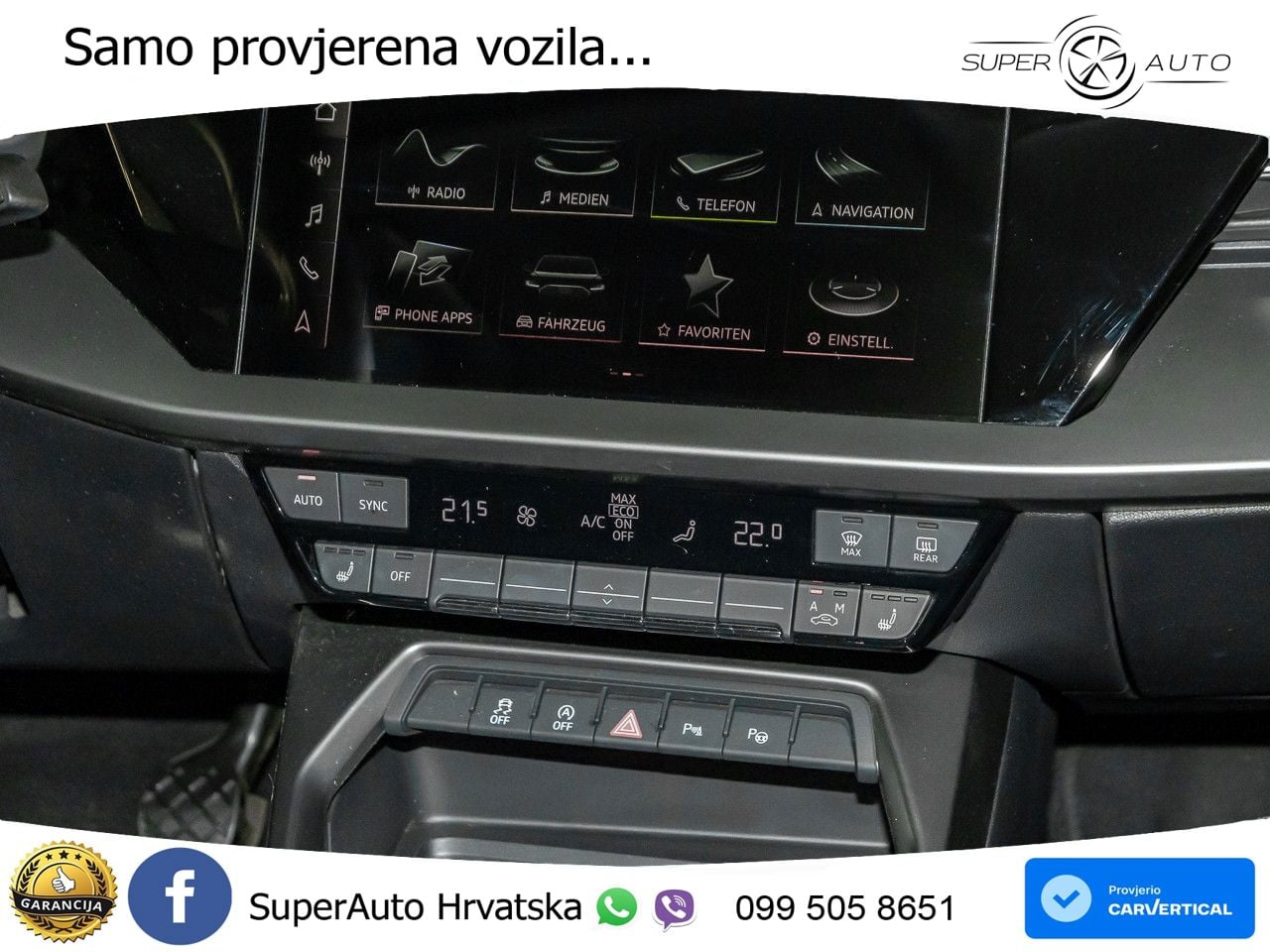 Audi A3 Limuzina 35 TFSI (150 KS) advanced