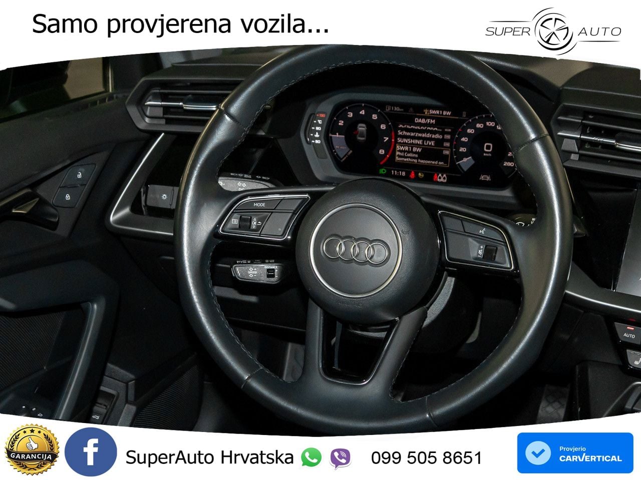 Audi A3 Limuzina 35 TFSI (150 KS) advanced