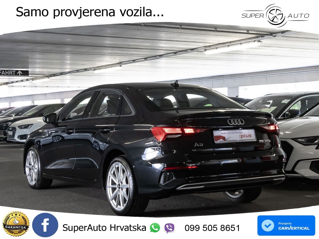 Audi A3 Limuzina 35 TFSI (150 KS) advanced