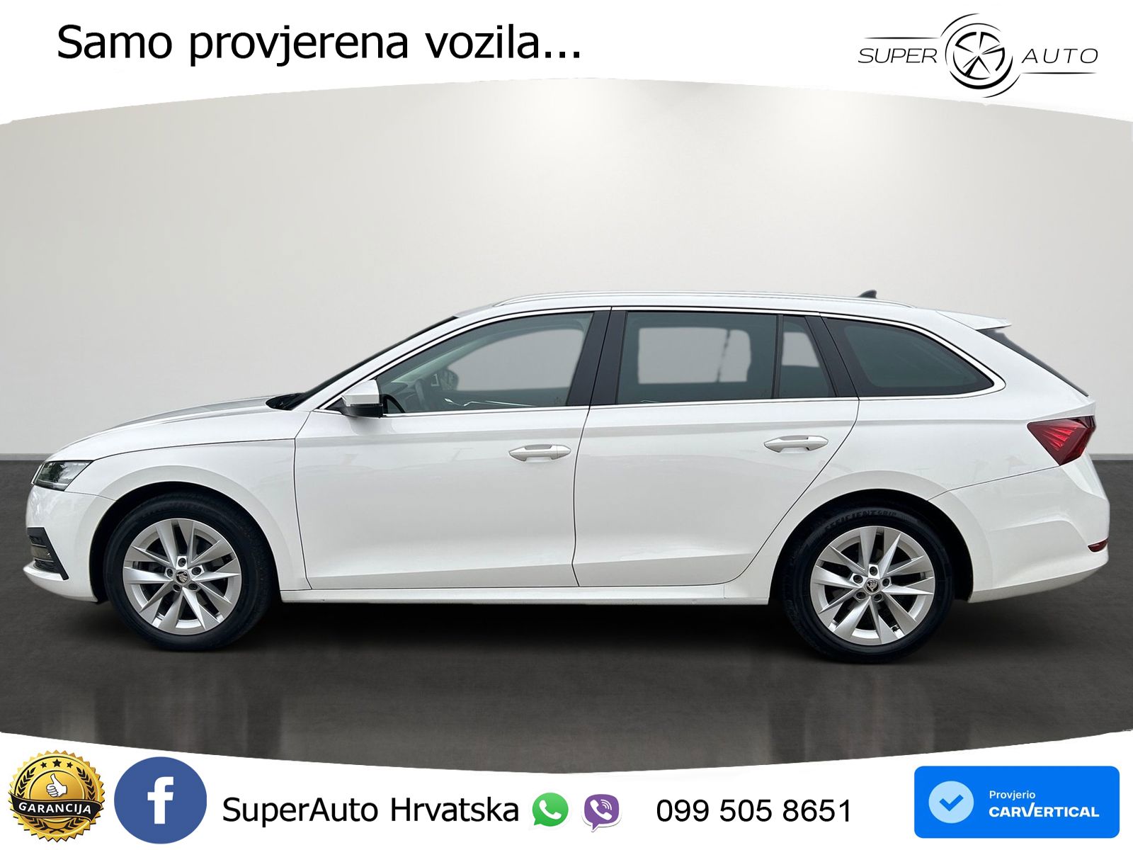 Škoda Octavia Combi 2.0 TDI (150 KS) DSG LED+GR SJED+ACC