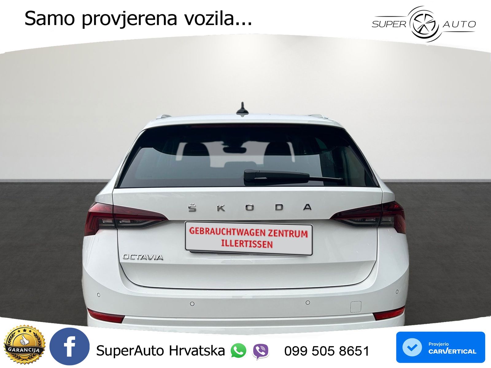 Škoda Octavia Combi 2.0 TDI (150 KS) DSG LED+GR SJED+ACC