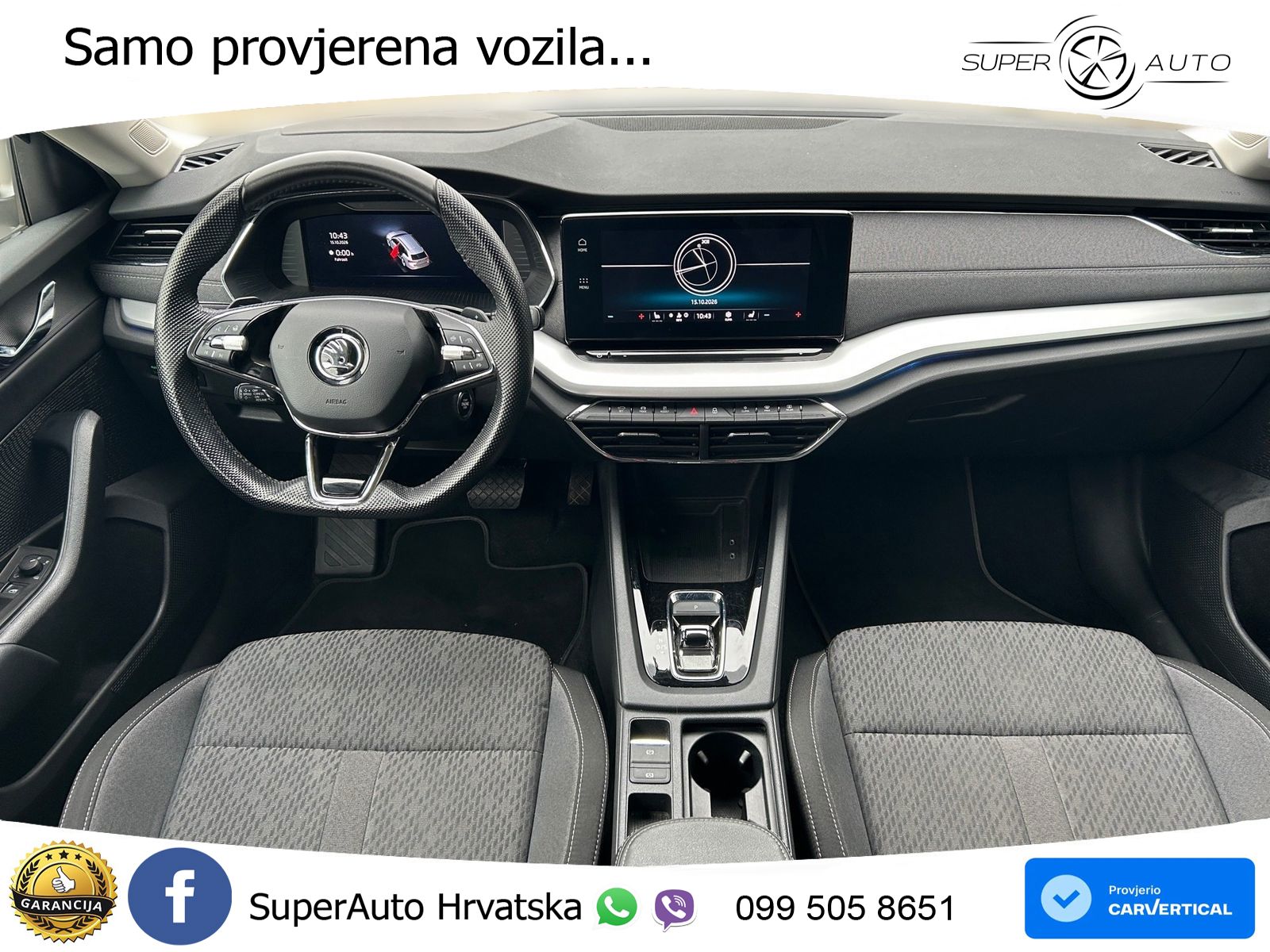 Škoda Octavia Combi 2.0 TDI (150 KS) DSG LED+GR SJED+ACC