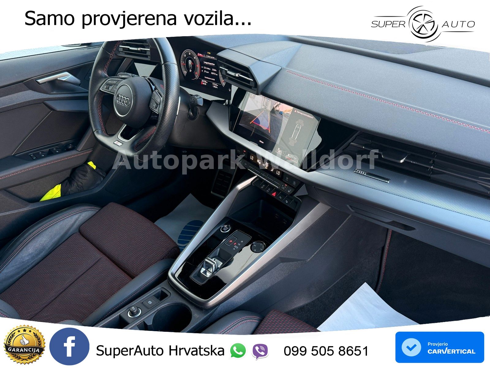 Audi A3 30 TDI (116 KS) S tronic S line LED+GR SJED+ACC