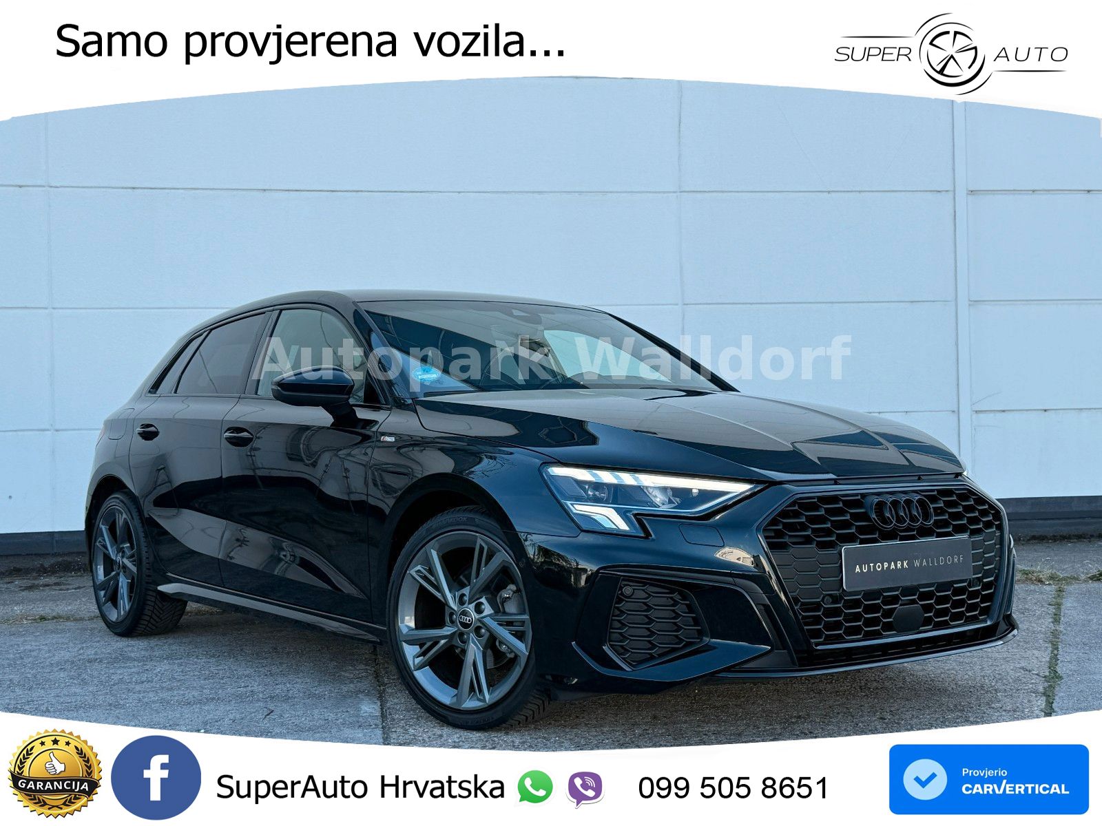 Audi A3 30 TDI (116 KS) S tronic S line LED+GR SJED+ACC