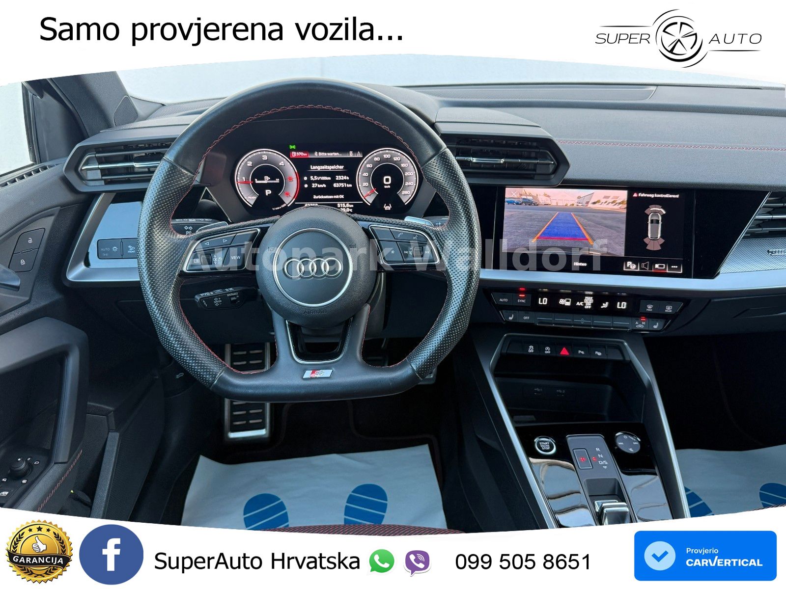 Audi A3 30 TDI (116 KS) S tronic S line LED+GR SJED+ACC