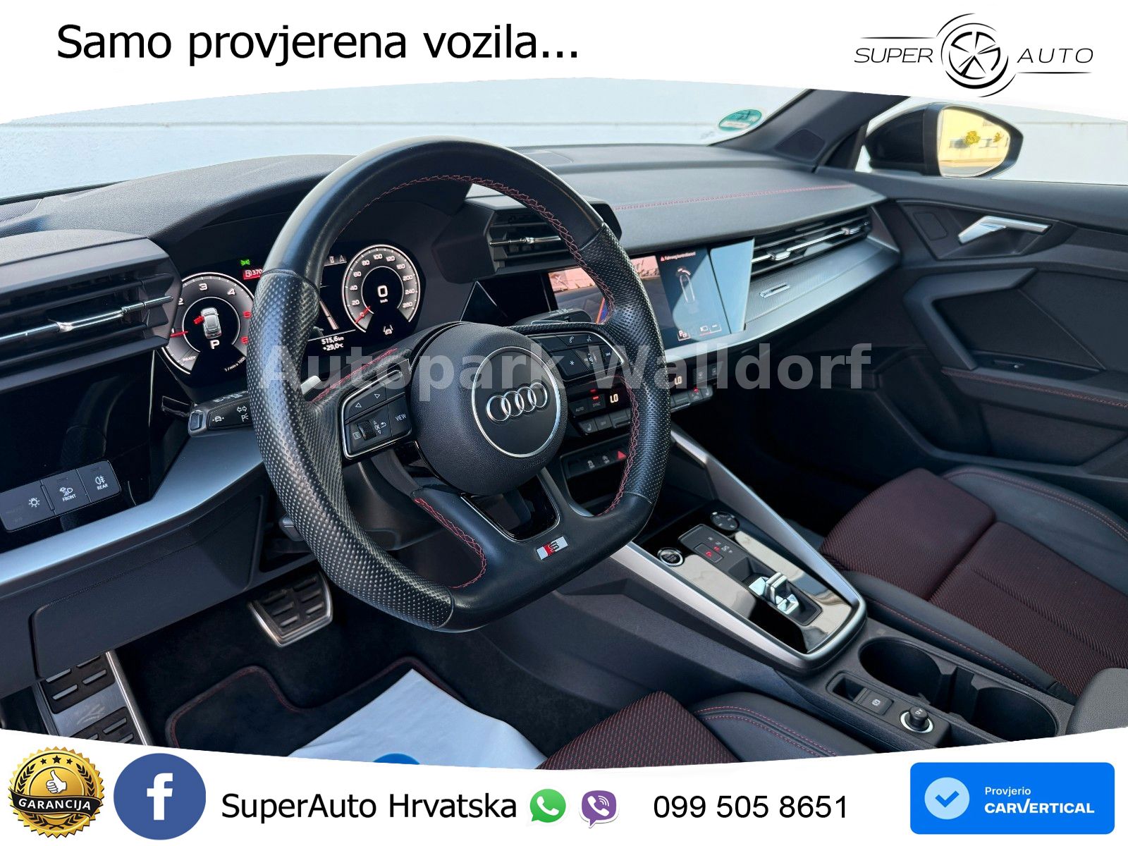 Audi A3 30 TDI (116 KS) S tronic S line LED+GR SJED+ACC