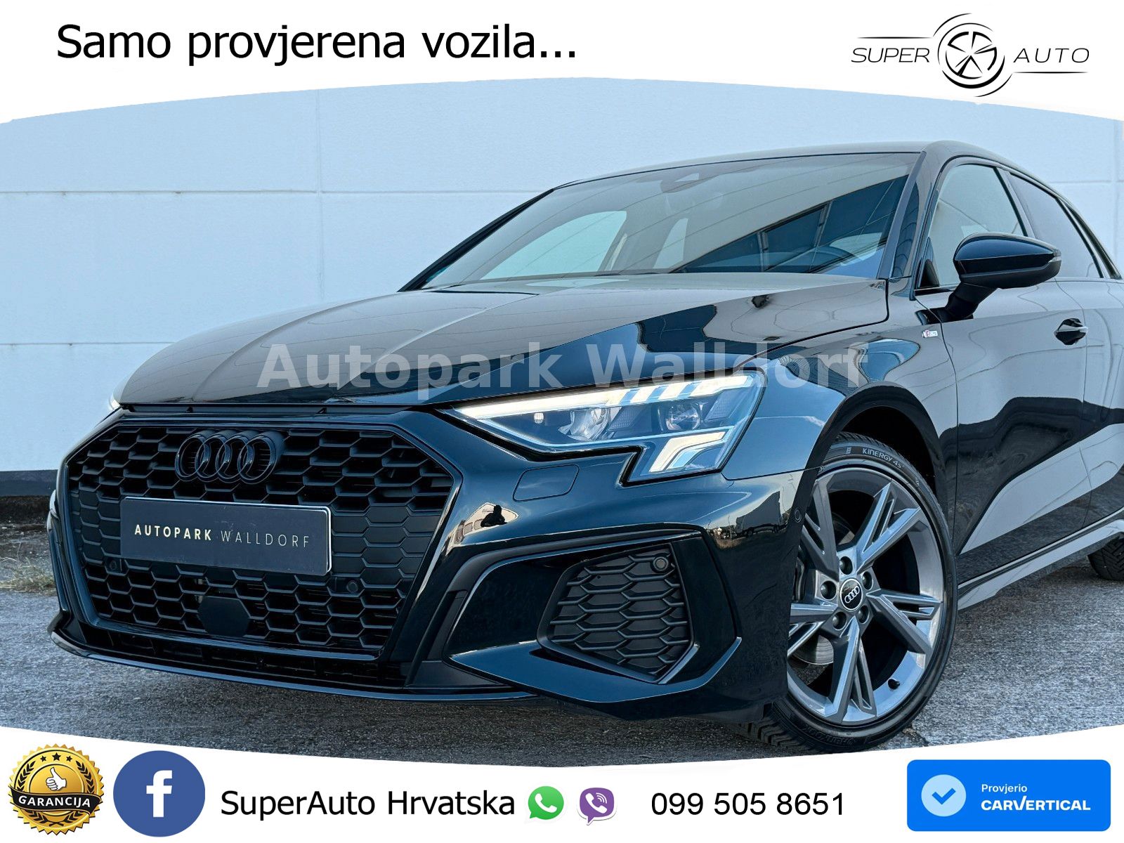 Audi A3 30 TDI (116 KS) S tronic S line LED+GR SJED+ACC
