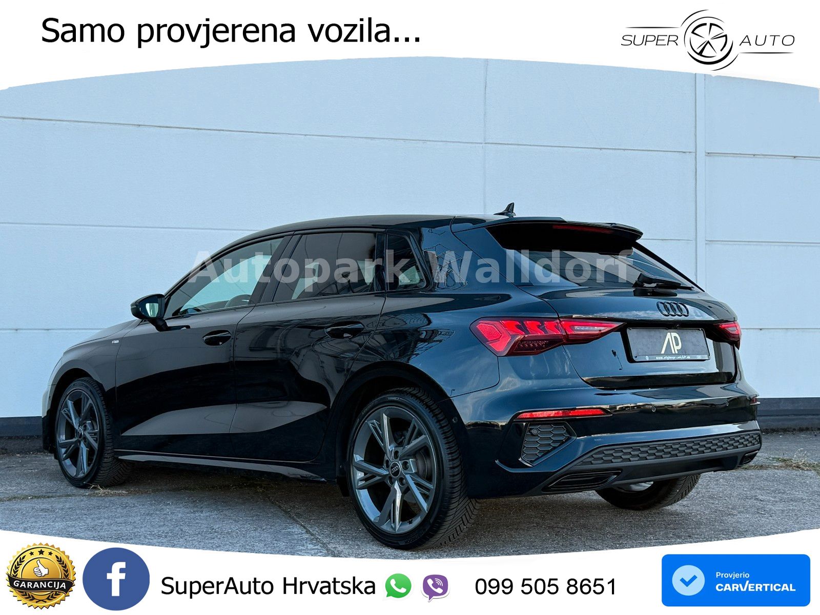 Audi A3 30 TDI (116 KS) S tronic S line LED+GR SJED+ACC