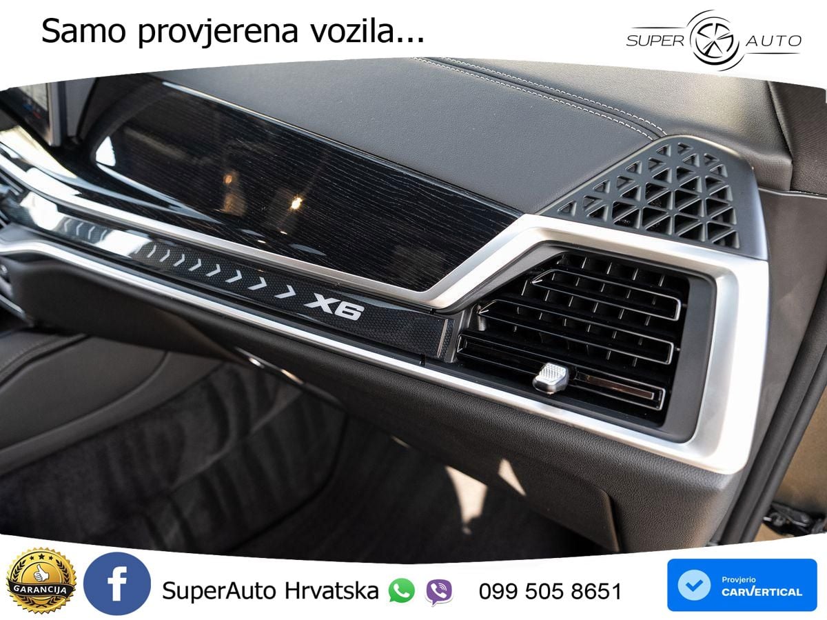 BMW X6 30d (298 KS) xDrive Steptronic M Sport ZRAČNI+ACC+GR SJED+KAM+PANO