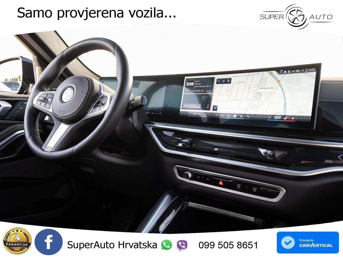BMW X6 30d (298 KS) xDrive Steptronic M Sport ZRAČNI+ACC+GR SJED+KAM+PANO