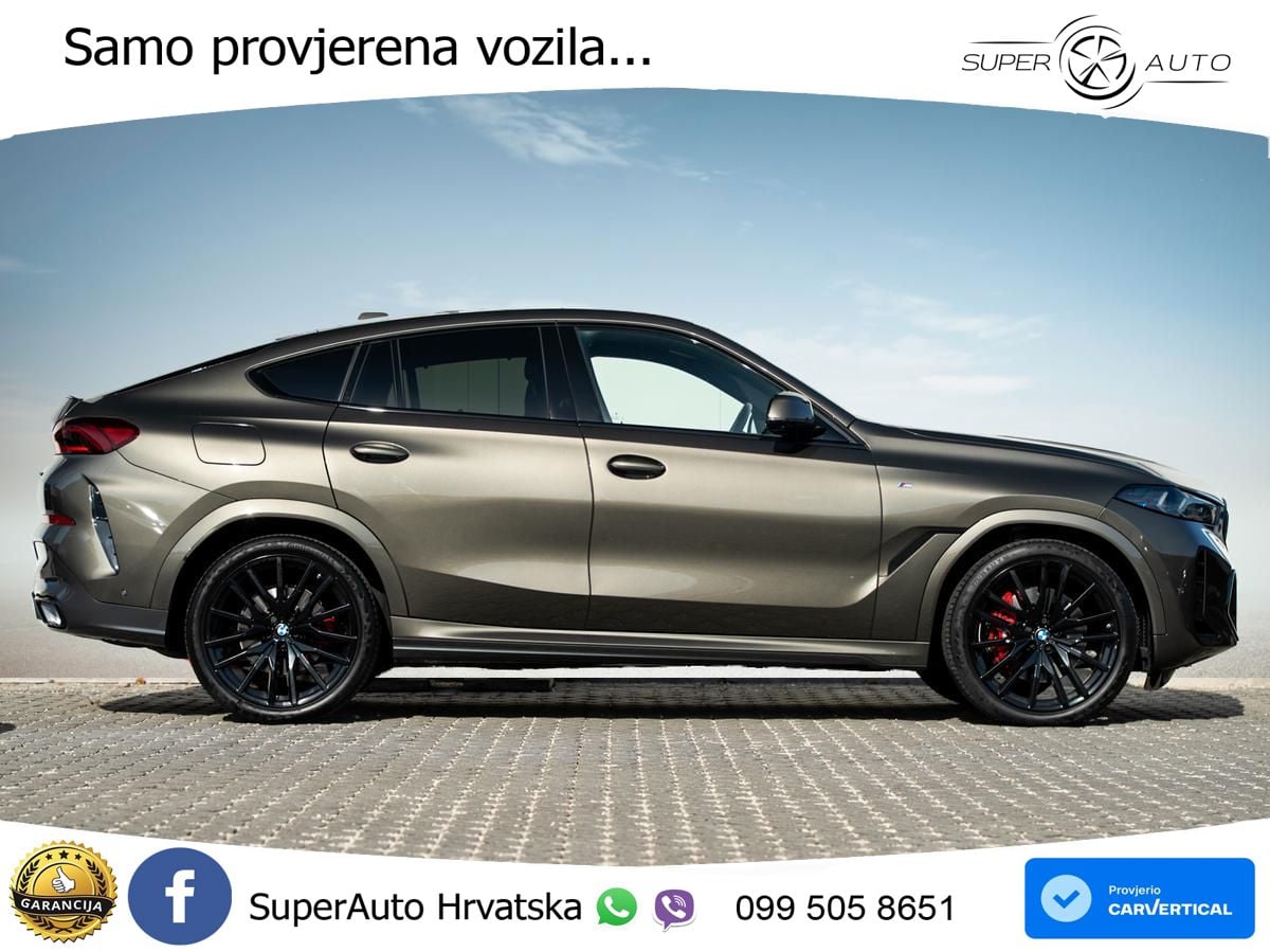 BMW X6 30d (298 KS) xDrive Steptronic M Sport ZRAČNI+ACC+GR SJED+KAM+PANO