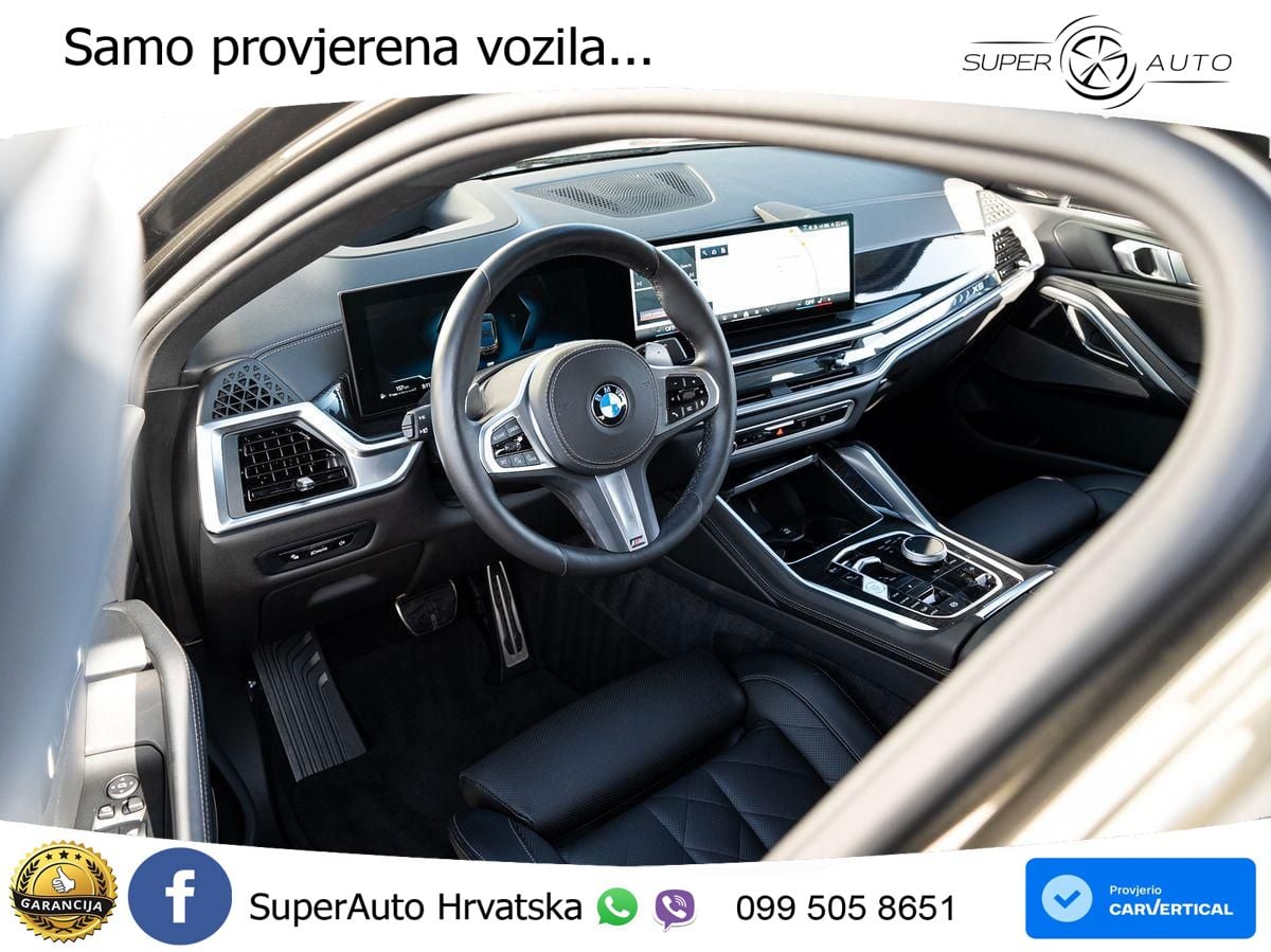 BMW X6 30d (298 KS) xDrive Steptronic M Sport ZRAČNI+ACC+GR SJED+KAM+PANO