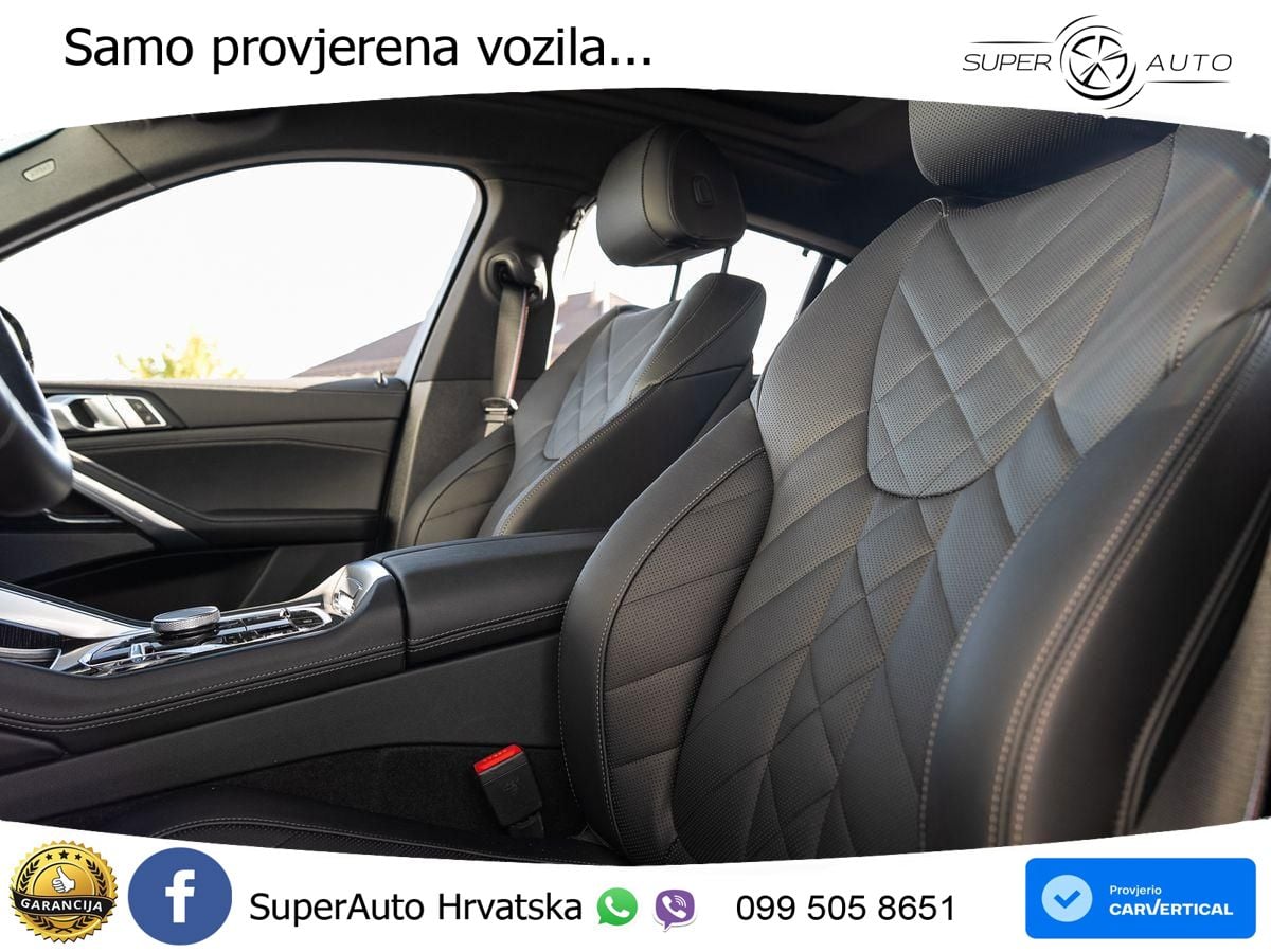 BMW X6 30d (298 KS) xDrive Steptronic M Sport ZRAČNI+ACC+GR SJED+KAM+PANO