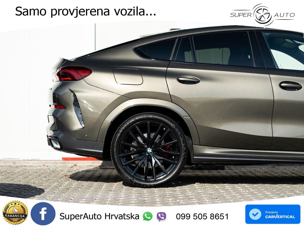BMW X6 30d (298 KS) xDrive Steptronic M Sport ZRAČNI+ACC+GR SJED+KAM+PANO