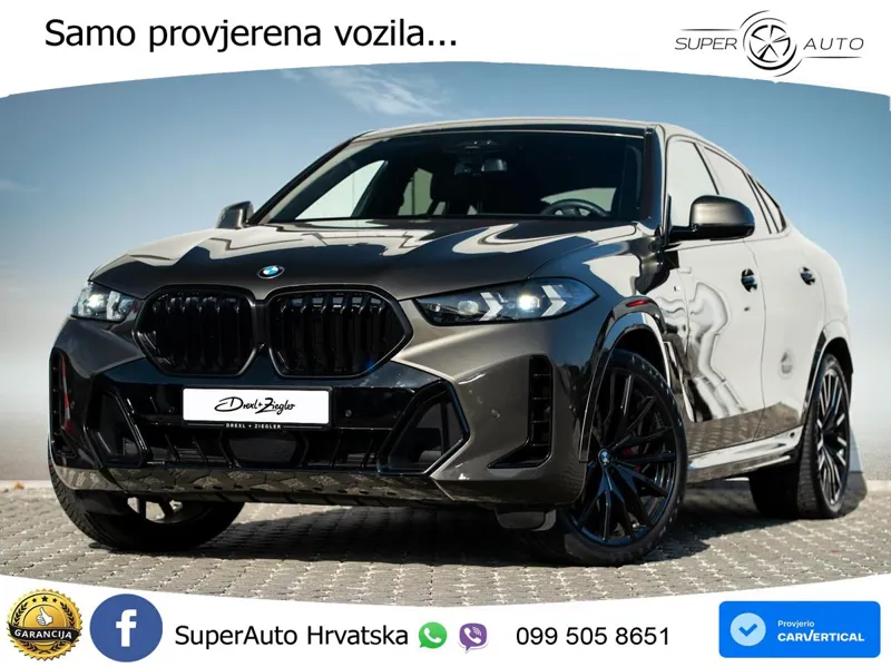 BMW X6 30d (298 KS) xDrive Steptronic M Sport ZRAČNI+ACC+GR SJED+KAM+PANO