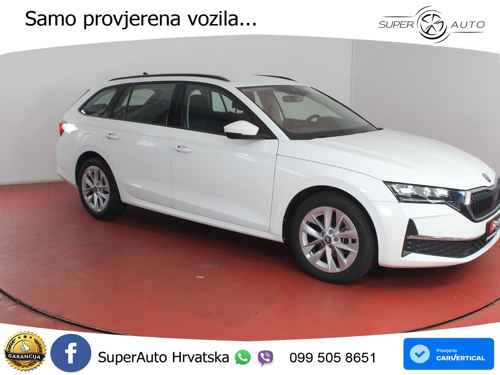 Škoda Octavia Combi 1.5 TSI (150 KS) DSG LED+GR SJED+ACC
