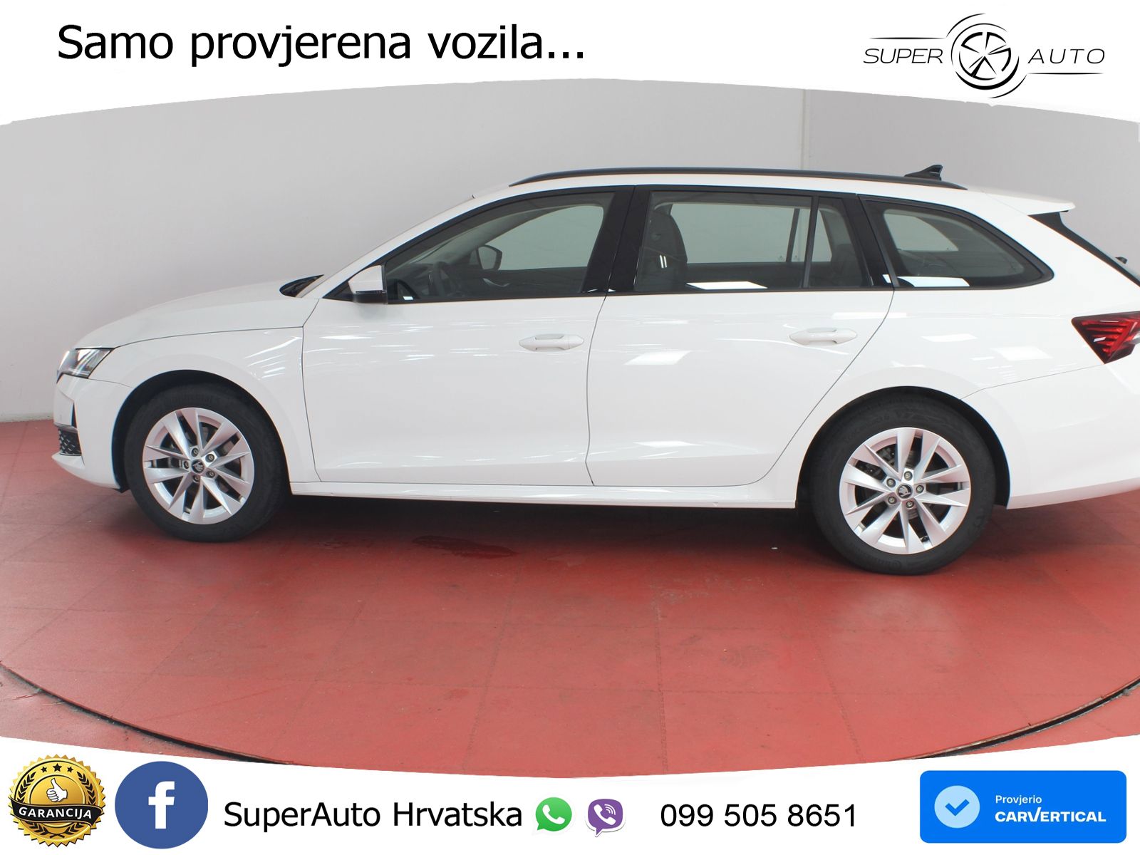 Škoda Octavia Combi 1.5 TSI (150 KS) DSG LED+GR SJED+ACC