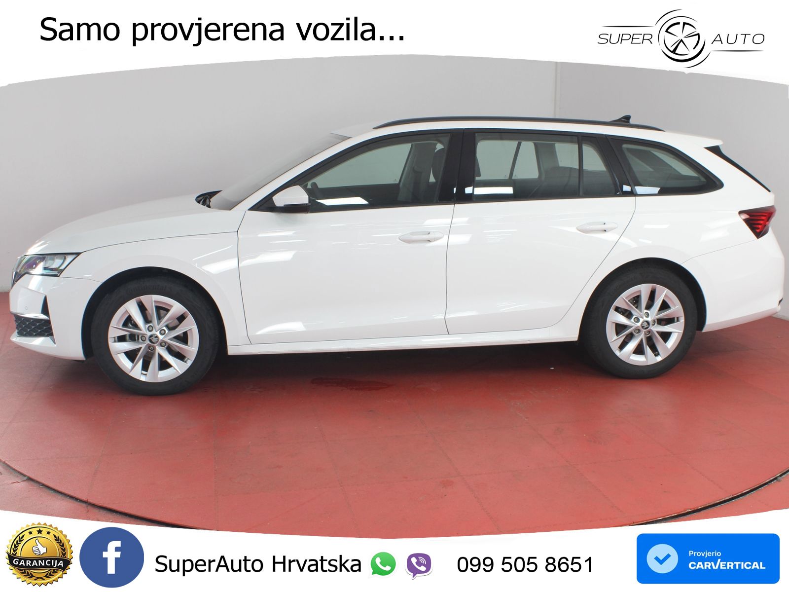 Škoda Octavia Combi 1.5 TSI (150 KS) DSG LED+GR SJED+ACC