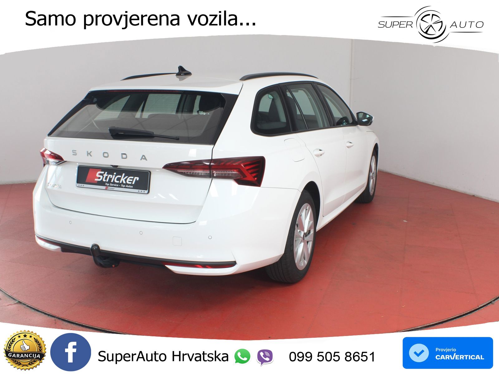 Škoda Octavia Combi 1.5 TSI (150 KS) DSG LED+GR SJED+ACC