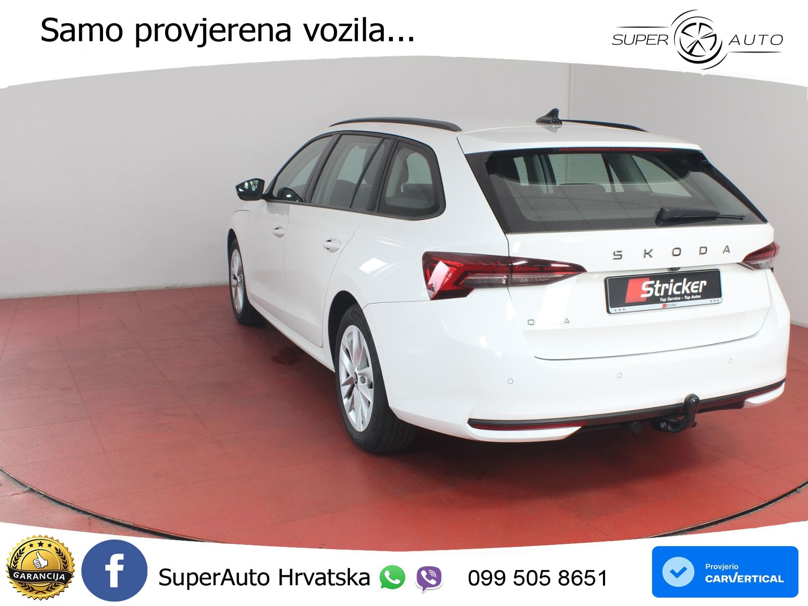 Škoda Octavia Combi 1.5 TSI (150 KS) DSG LED+GR SJED+ACC