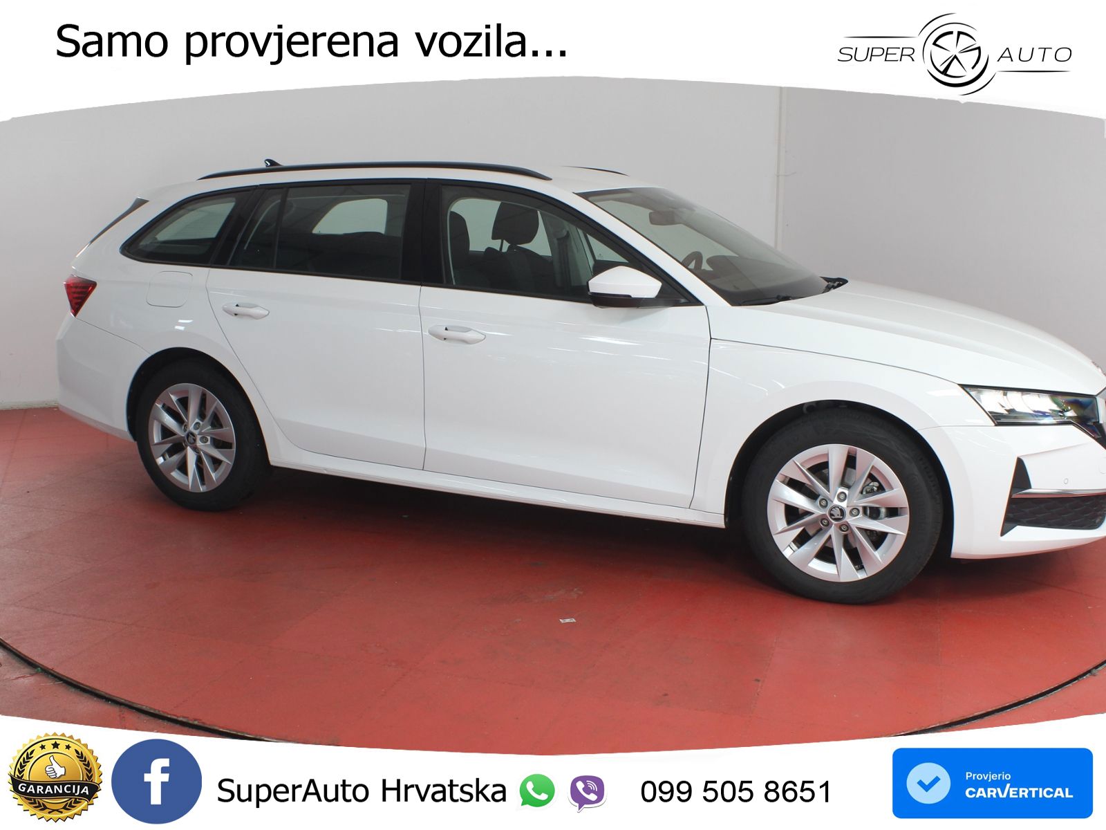 Škoda Octavia Combi 1.5 TSI (150 KS) DSG LED+GR SJED+ACC