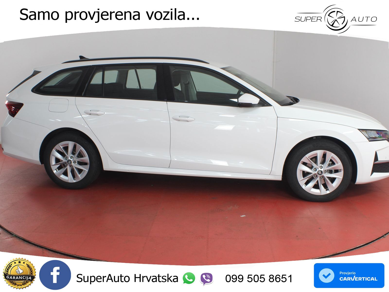 Škoda Octavia Combi 1.5 TSI (150 KS) DSG LED+GR SJED+ACC
