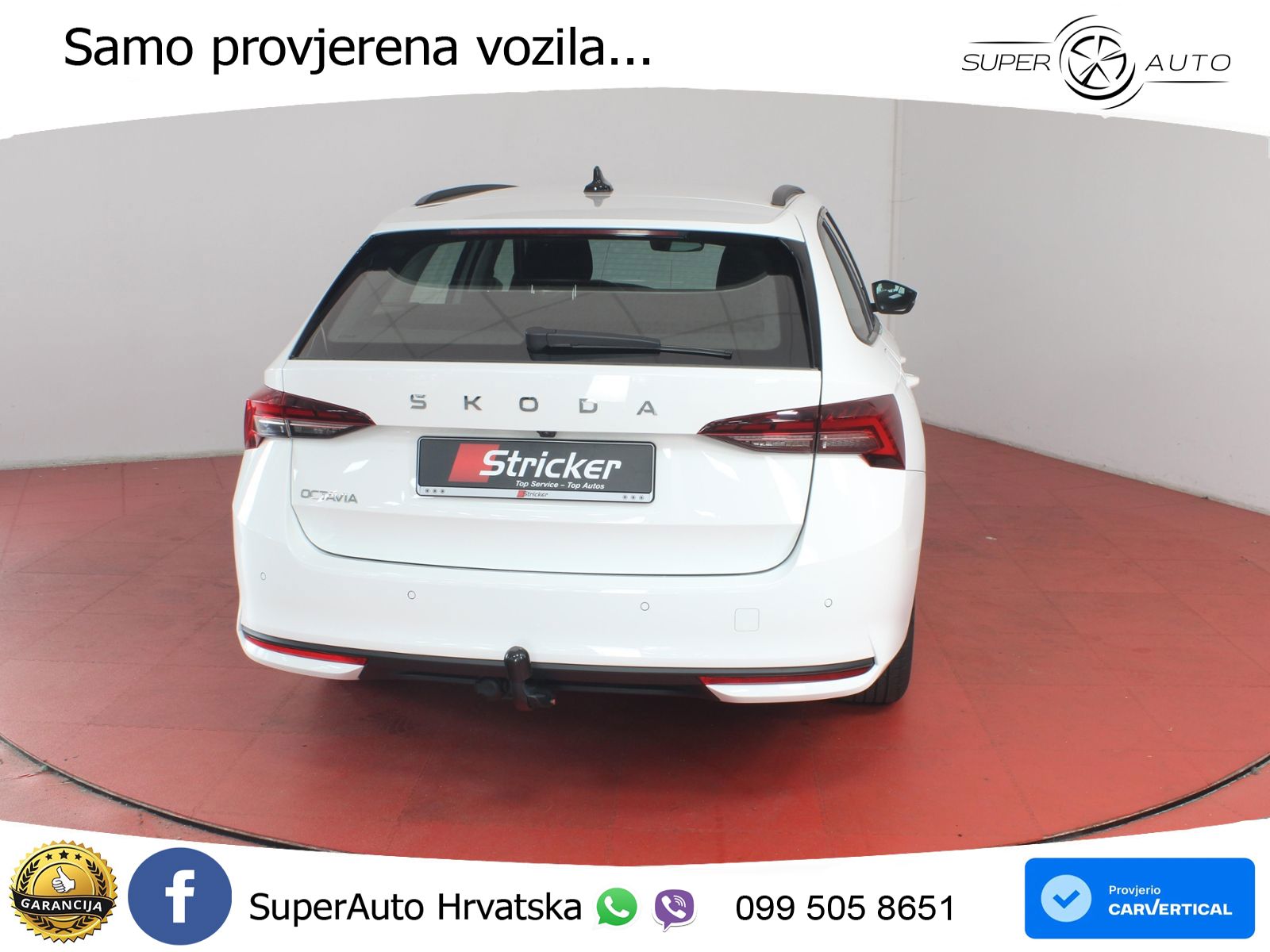 Škoda Octavia Combi 1.5 TSI (150 KS) DSG LED+GR SJED+ACC