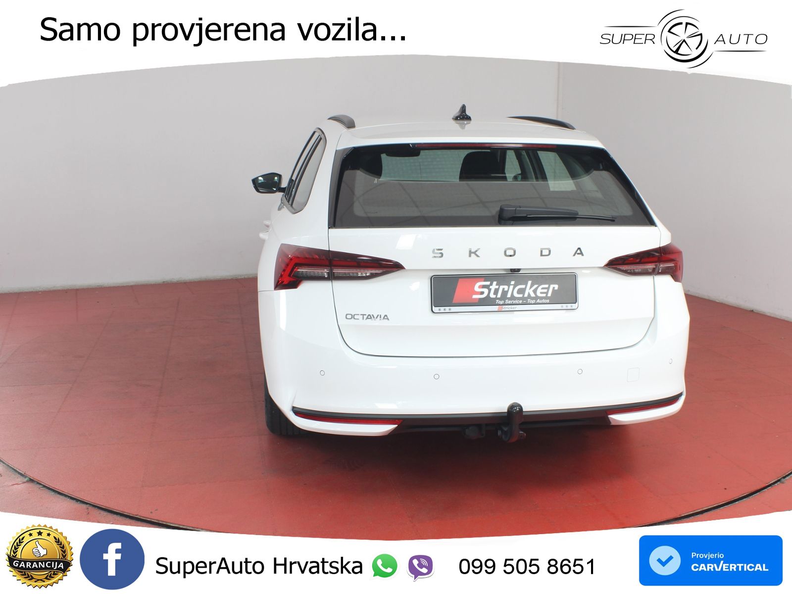 Škoda Octavia Combi 1.5 TSI (150 KS) DSG LED+GR SJED+ACC