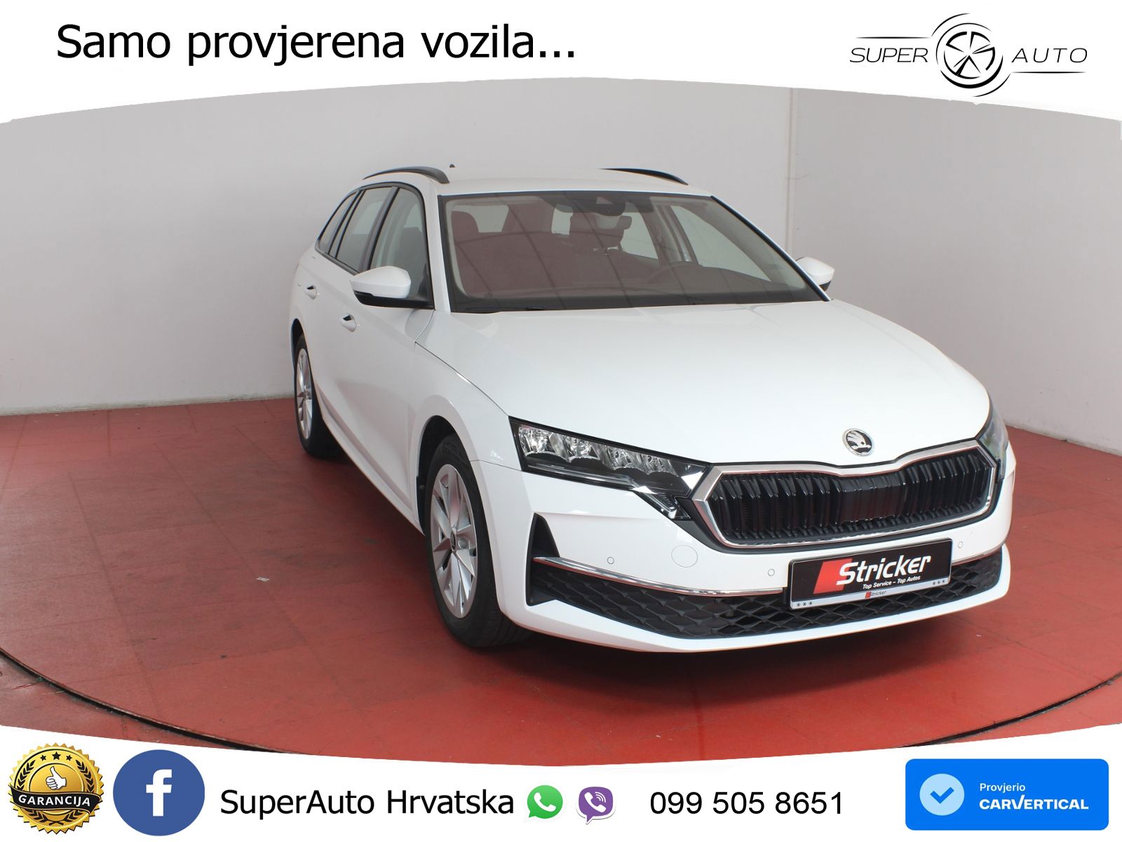 Škoda Octavia Combi 1.5 TSI (150 KS) DSG LED+GR SJED+ACC