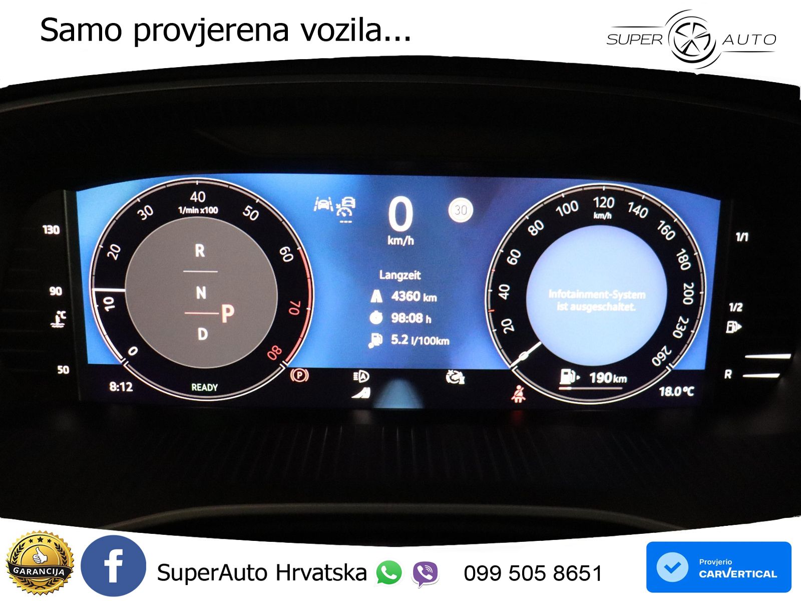 Škoda Octavia Combi 1.5 TSI (150 KS) DSG LED+GR SJED+ACC
