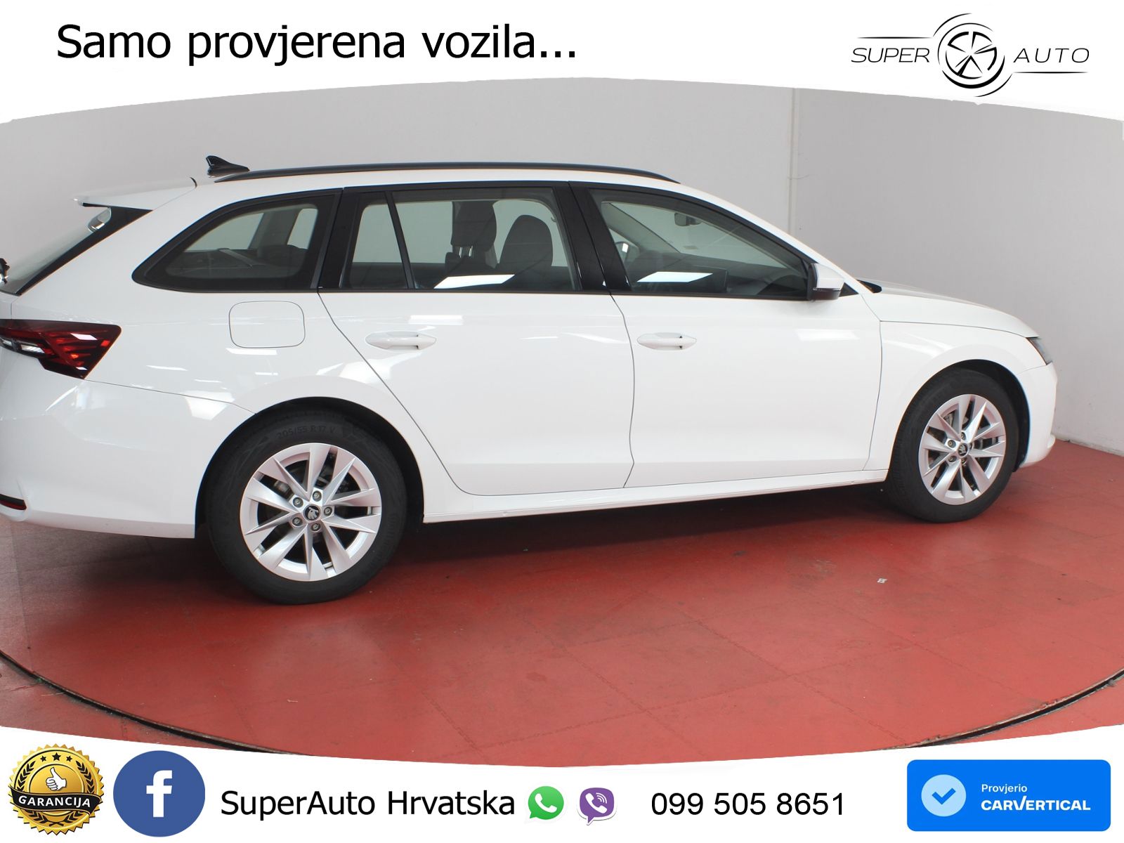 Škoda Octavia Combi 1.5 TSI (150 KS) DSG LED+GR SJED+ACC
