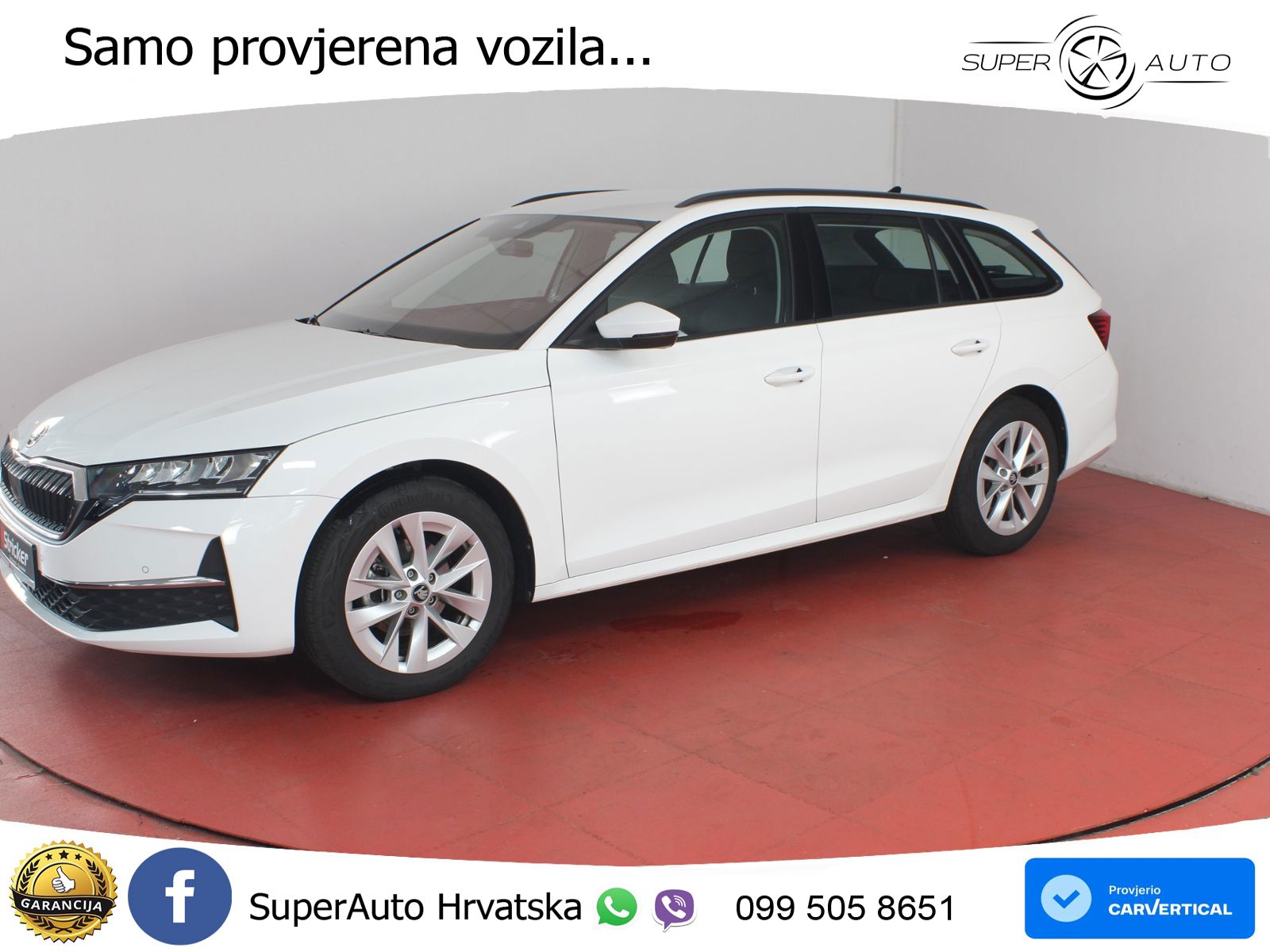 Škoda Octavia Combi 1.5 TSI (150 KS) DSG LED+GR SJED+ACC
