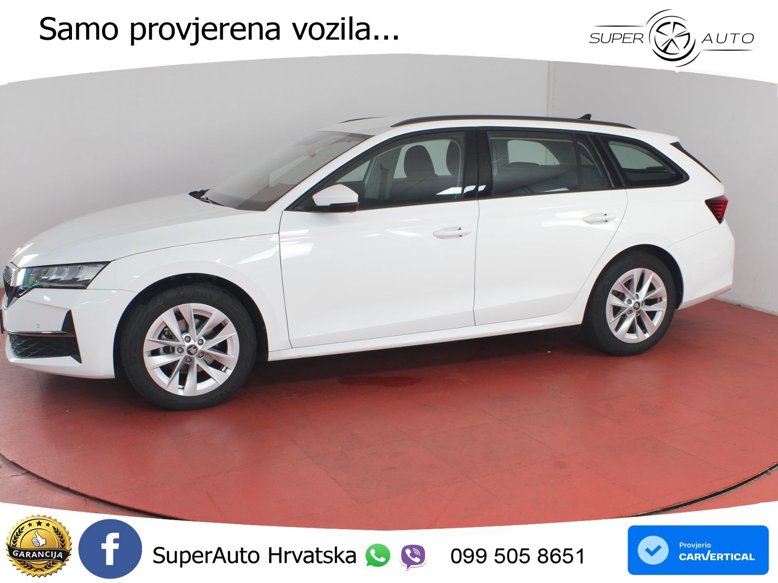 Škoda Octavia Combi 1.5 TSI (150 KS) DSG LED+GR SJED+ACC