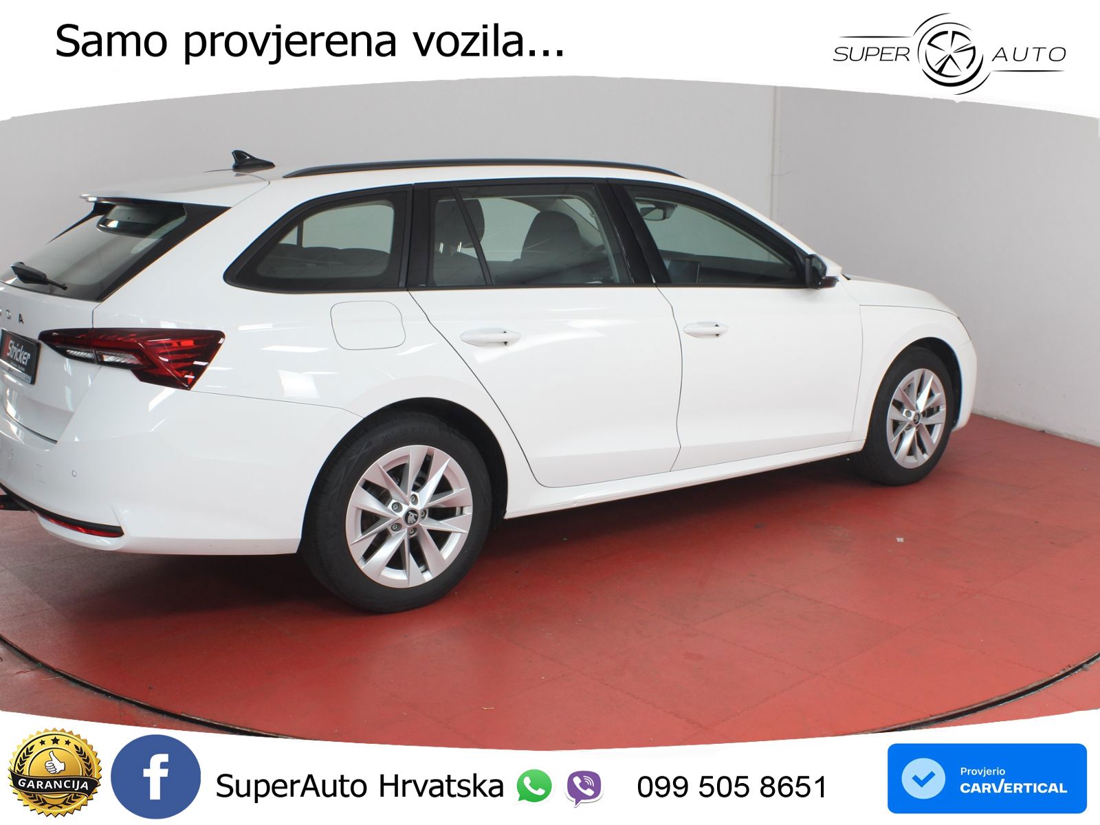 Škoda Octavia Combi 1.5 TSI (150 KS) DSG LED+GR SJED+ACC