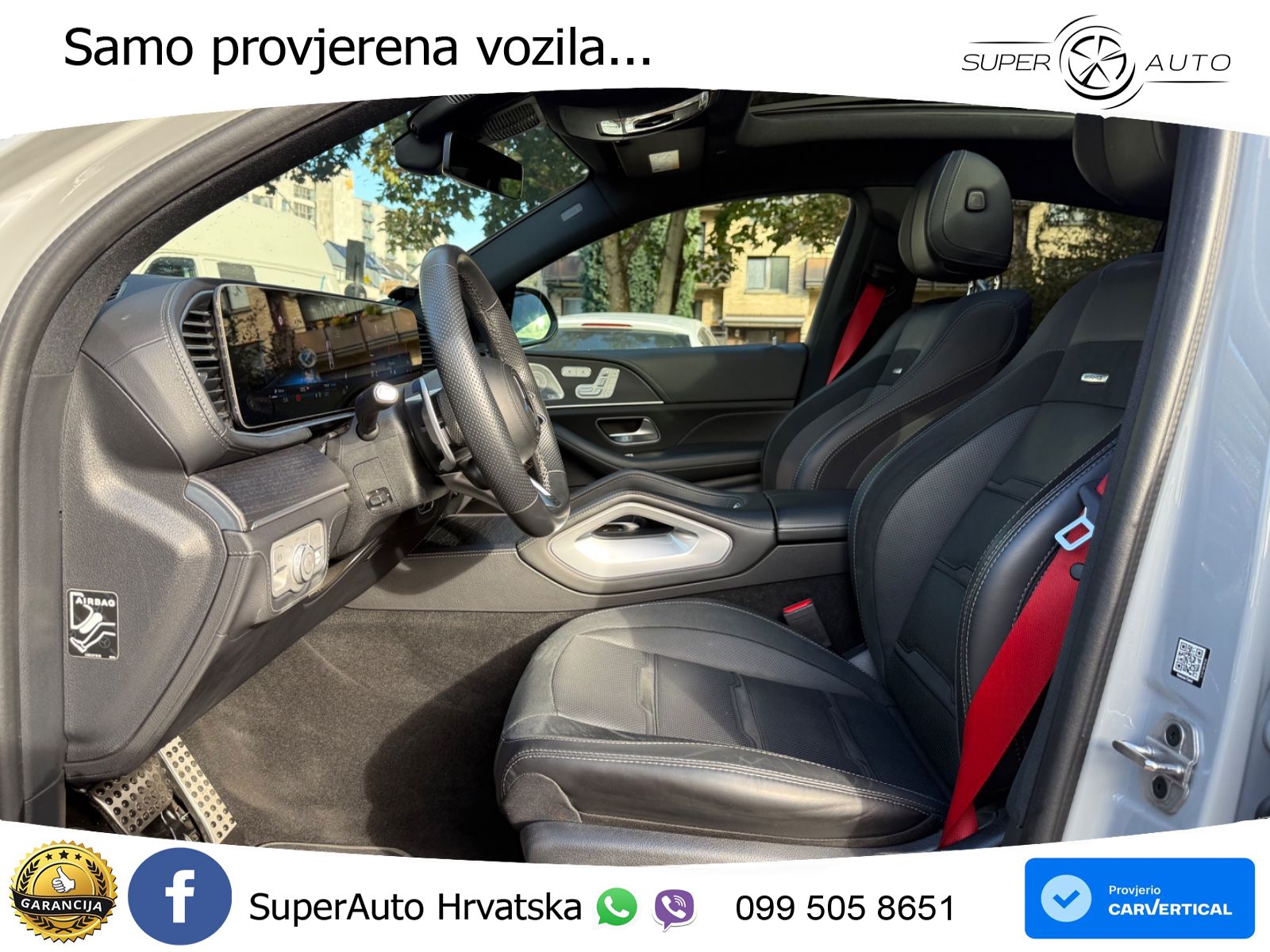 Mercedes AMG GLE 53 (435 KS) EQ Boost 4MATIC+ AMG SPEEDSHIFT TCT 9G ACC+HEAD+GR SJED+360+PANO
