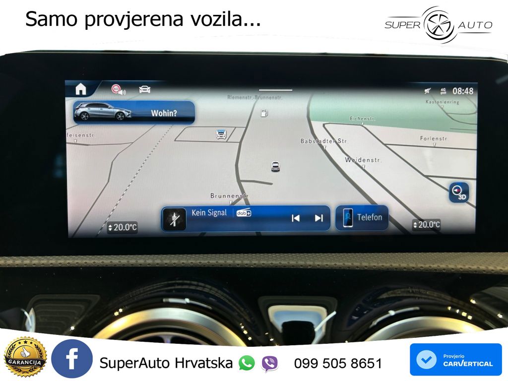 Mercedes-Benz A 200d 8G-DCT AMG LED+GR SJED+ACC