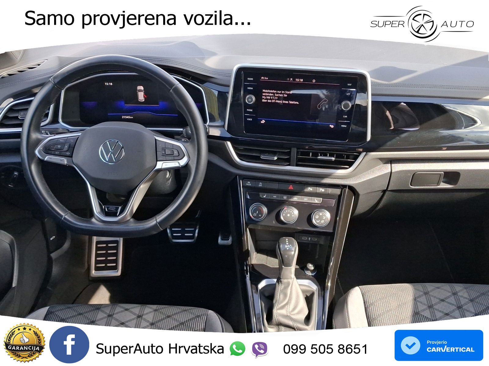 Volkswagen T-Roc I 1.5 TSI (150 KS) DSG LED+GR SJED+ACC
