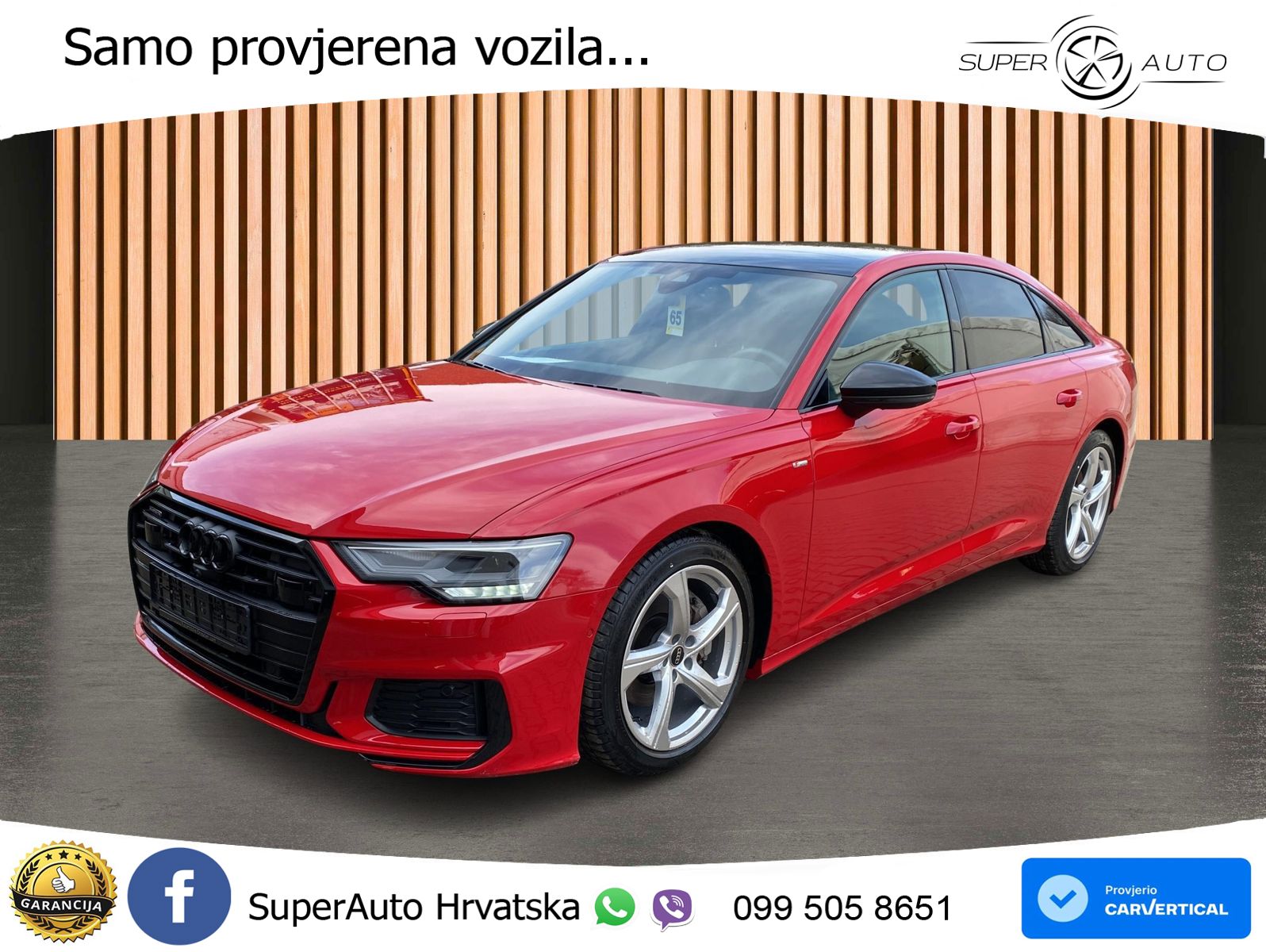 Audi A6 45 TFSI (265 KS) quattro ultra S tronic S line LED+GR SJED+ACC