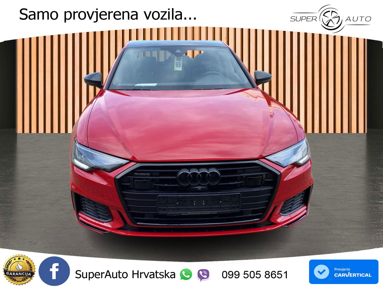Audi A6 45 TFSI (265 KS) quattro ultra S tronic S line LED+GR SJED+ACC