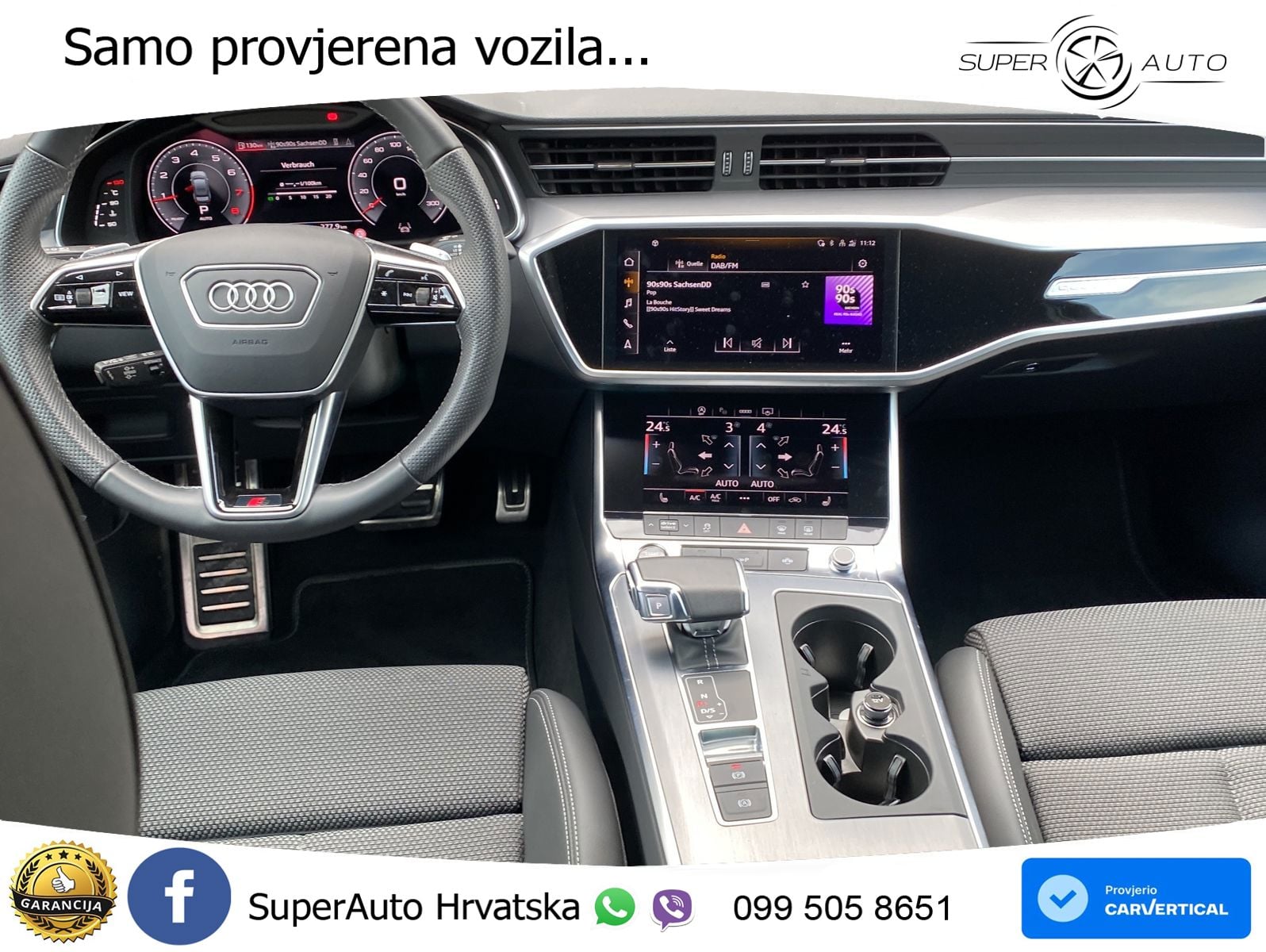 Audi A6 45 TFSI (265 KS) quattro ultra S tronic S line LED+GR SJED+ACC