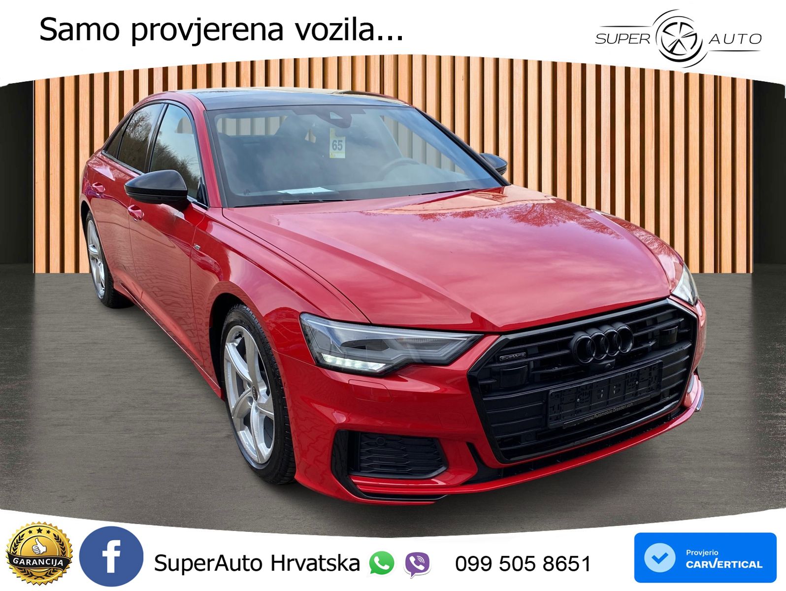 Audi A6 45 TFSI (265 KS) quattro ultra S tronic S line LED+GR SJED+ACC