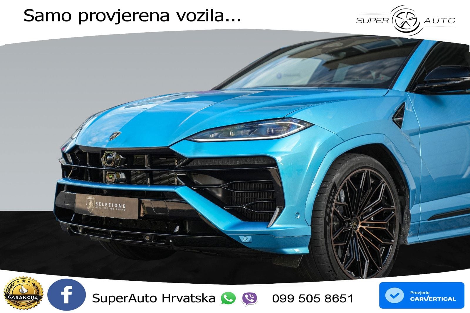 Lamborghini Urus SE 4.0 V8 (800 KS) 4WD Automatic LED+GR SJED+ACC