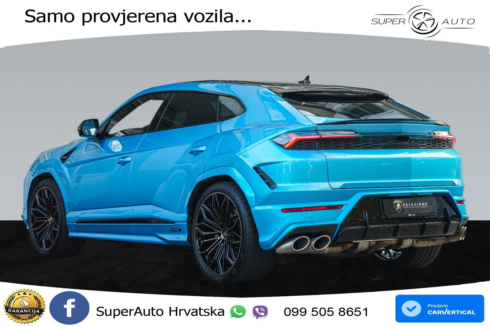 Lamborghini Urus SE 4.0 V8 (800 KS) 4WD Automatic LED+GR SJED+ACC
