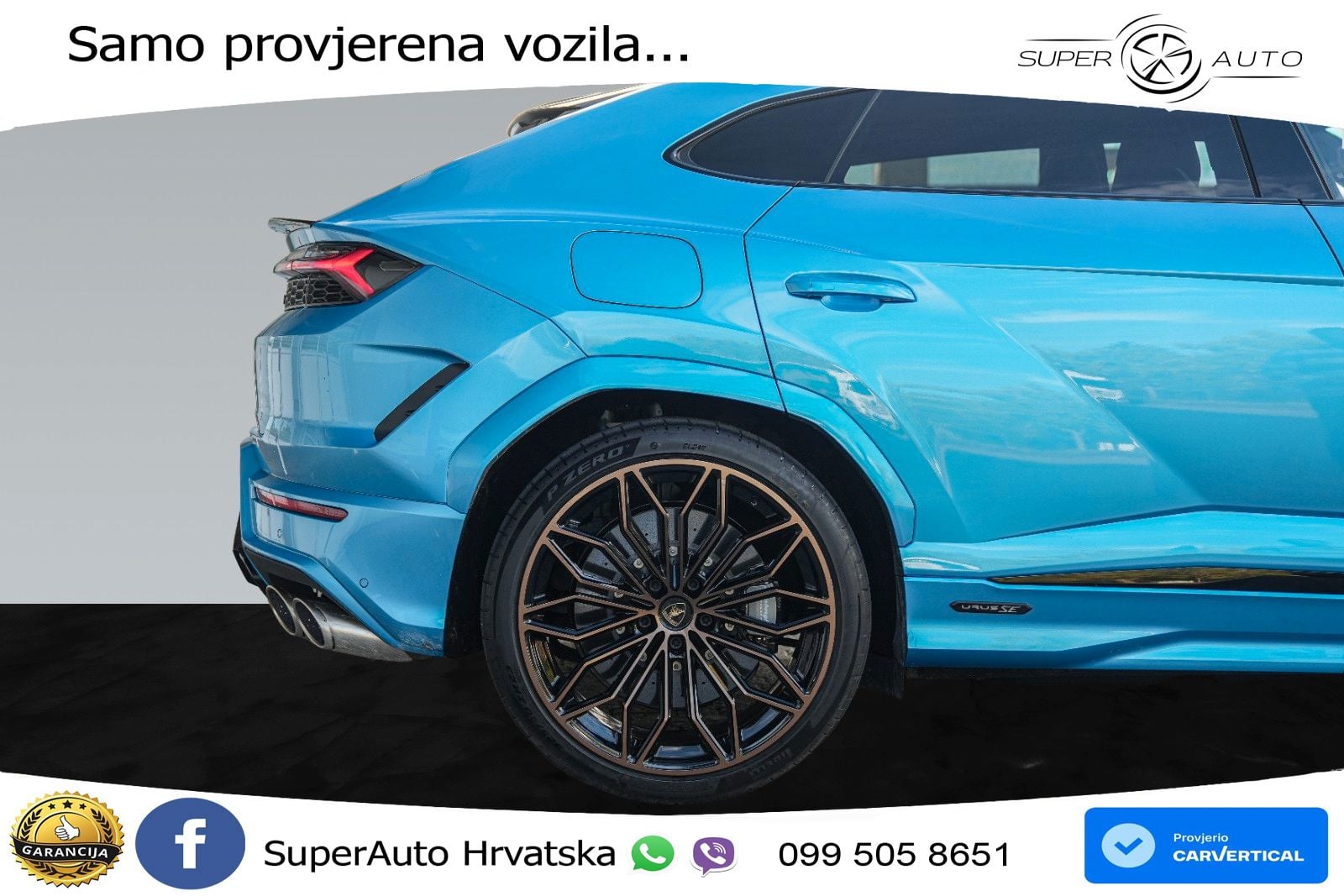 Lamborghini Urus SE 4.0 V8 (800 KS) 4WD Automatic LED+GR SJED+ACC