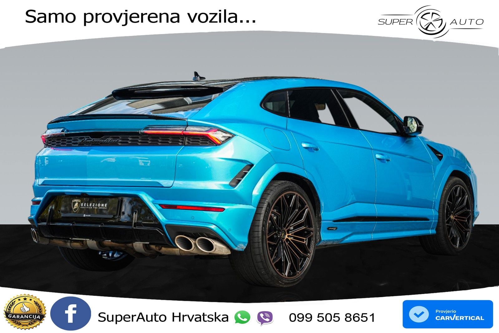 Lamborghini Urus SE 4.0 V8 (800 KS) 4WD Automatic LED+GR SJED+ACC