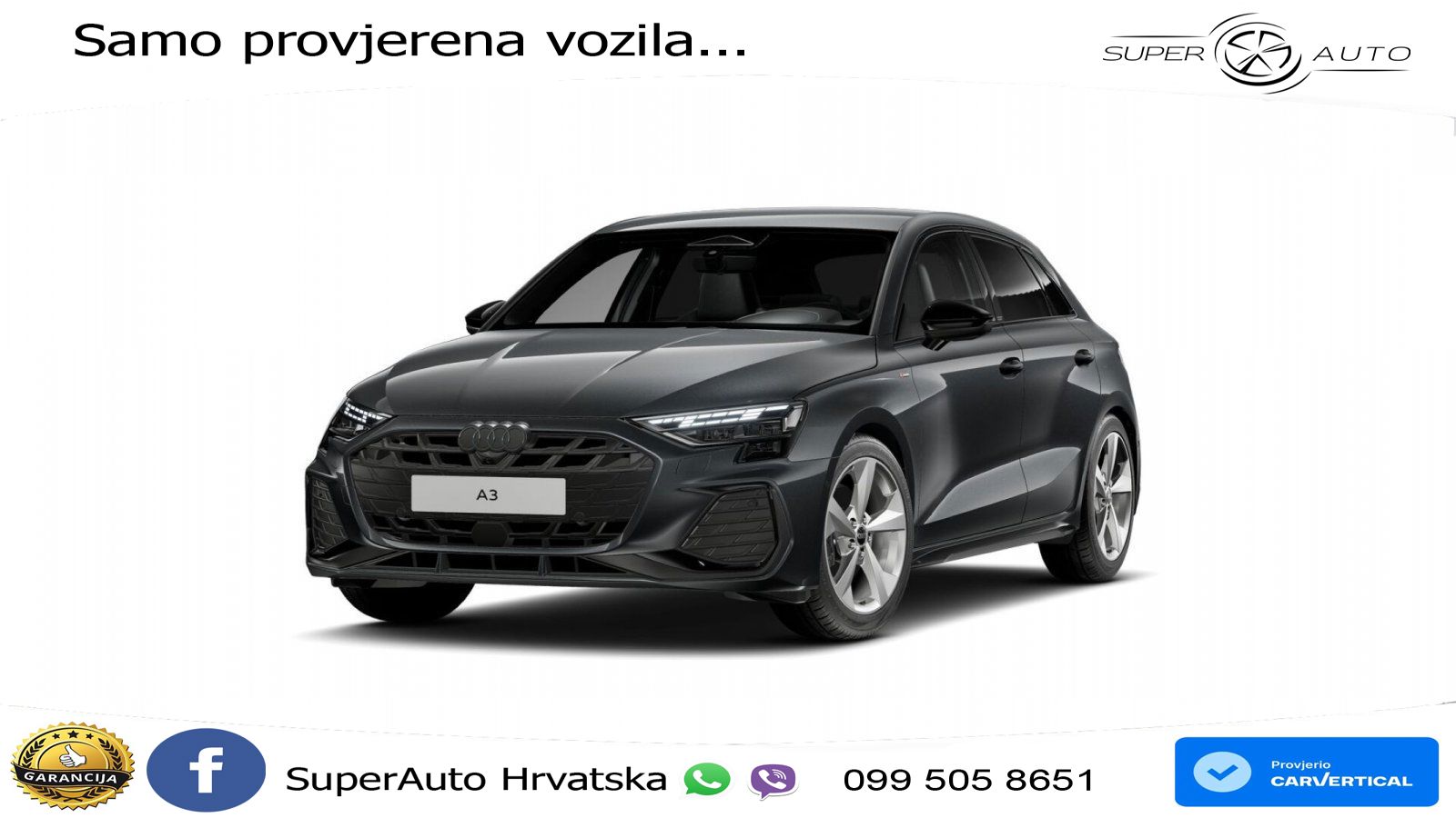 Audi A3 Sportback 40 TFSI (204 KS) quattro S tronic S line