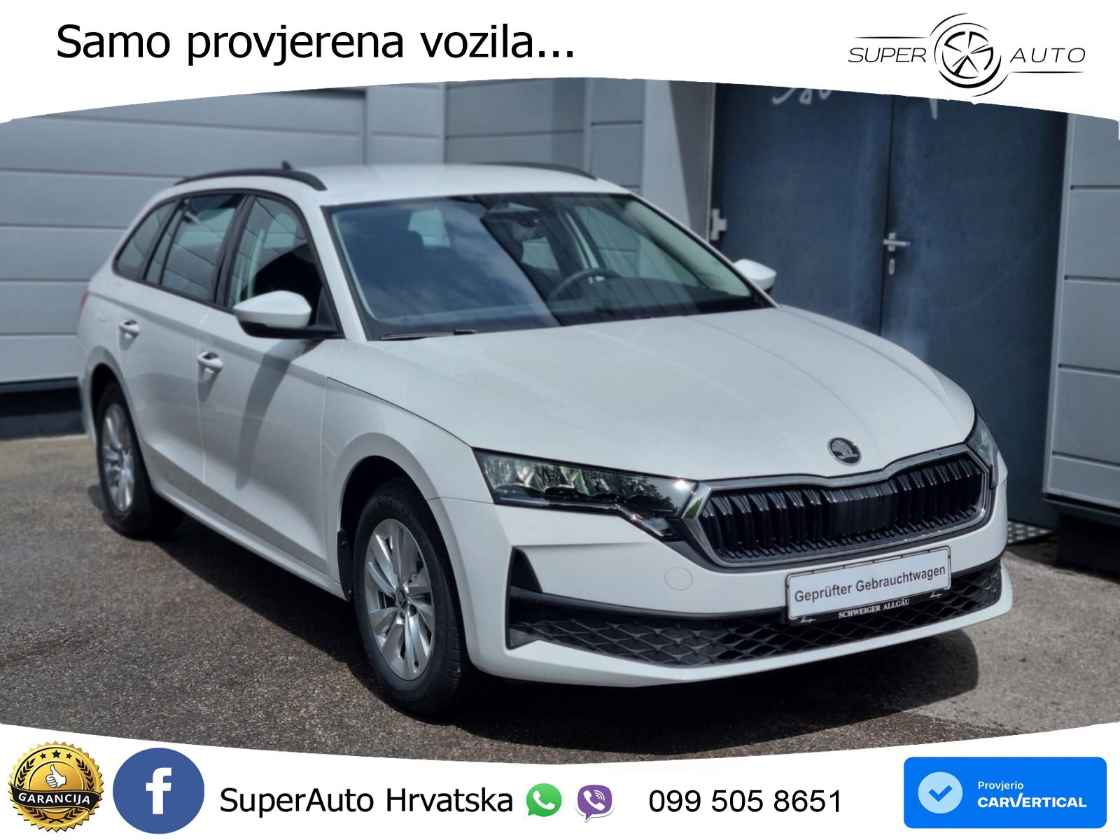 Škoda Octavia Combi 1.5 TSI (150 KS) DSG