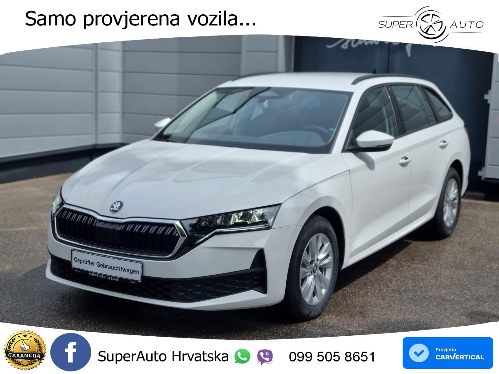 Škoda Octavia Combi 1.5 TSI (150 KS) DSG