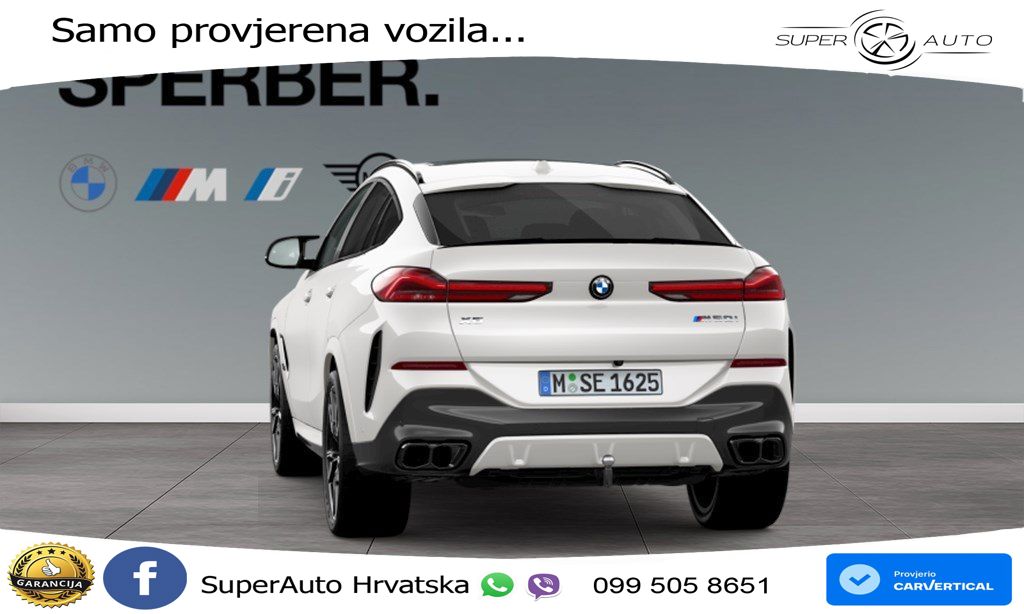 BMW X6 M60i V8 (530 KS) xDrive Steptronic M Sport LED+GR SJED+ACC
