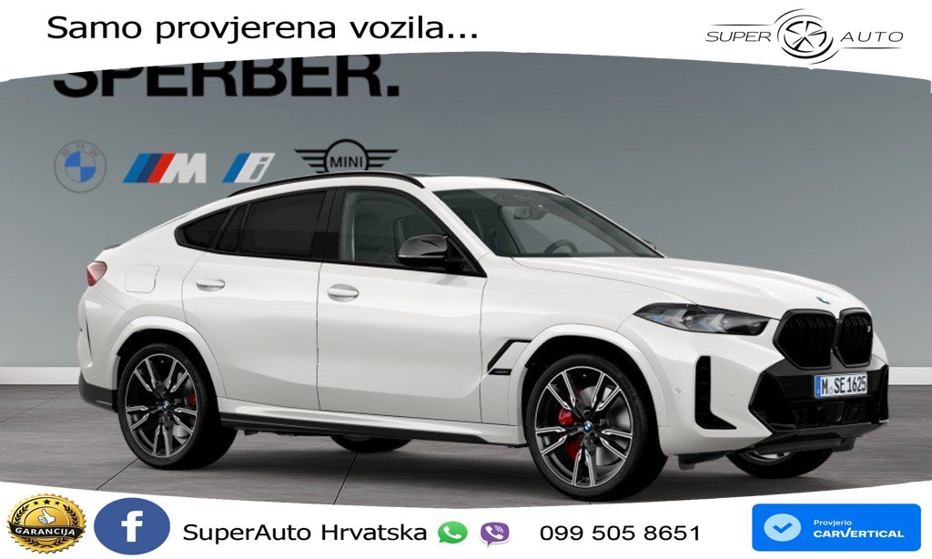 BMW X6 M60i V8 (530 KS) xDrive Steptronic M Sport LED+GR SJED+ACC